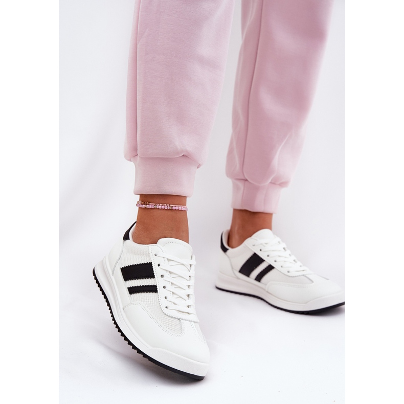 Evento Ženske tenisice s Eco Suede White bijela 2