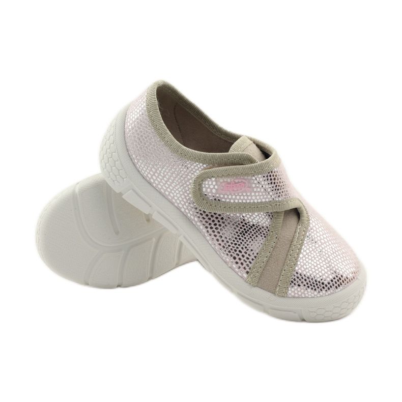 Papuče lagani donji uložak SOFT-B Befado ružičasta siva smeđa 3