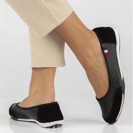 Filippo Kožne tenisice DP142/24 bk crno perforirano bijela 2