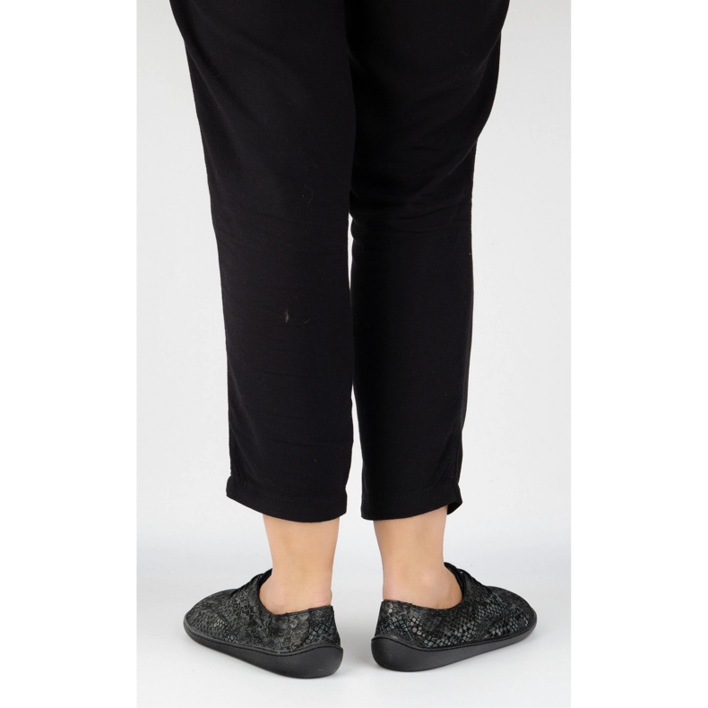 Ženska kožna pollonus 5-1288-028 Crno crijevo crna 2