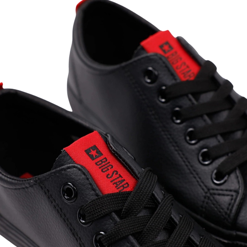 Big Star Tenisice ženske cipele velika zvijezda dd274687 crna 1