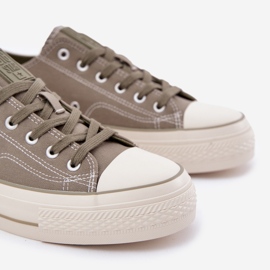 Muške tenisice na platformi Big Star RR174325 zelena 2