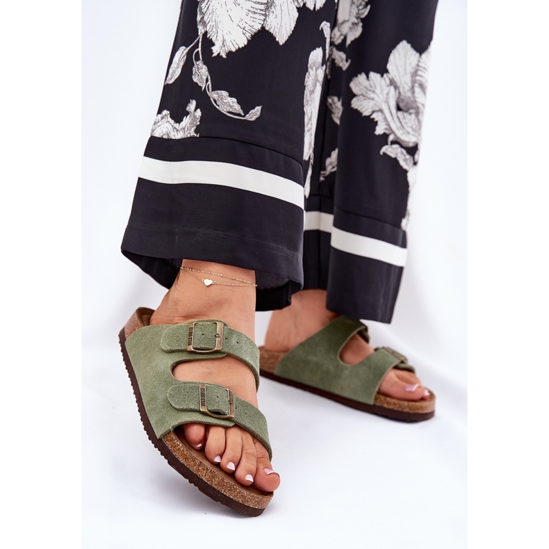 Big Star Ženski antilop lepršavi s velikom zvijezdom RR274A393 Zelene stezaljke zelena 2