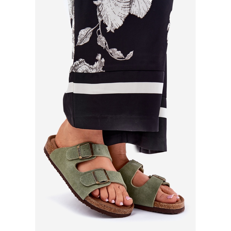 Big Star Ženski antilop lepršavi s velikom zvijezdom RR274A393 Zelene stezaljke zelena 1