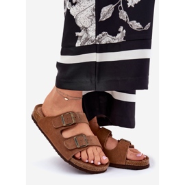 Big Star Ženski antilop lepršavi s velikom zvijezdom RR274A394 smeđe kopče smeđa 1