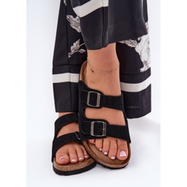 Big Star Ženski antilop lepršavi s velikom zvijezdom RR274A390 Crne kopče crna 2