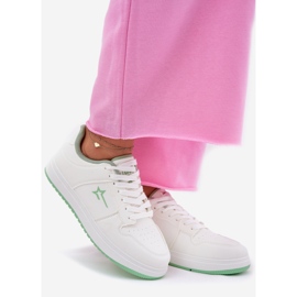 Ženske tenisice Big Star RR274A246 Hi-Poly sustav Bijeli sustav bijela 1