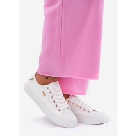 Ženske materijalne tenisice Big Star RR274766 White bijela 1