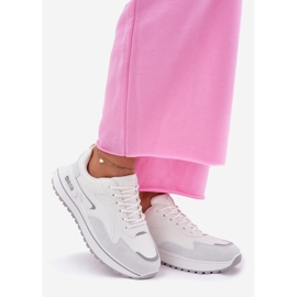 Ženske tenisice Big Star RR274A213 Hi-Poly sustav Bijeli sustav bijela 1