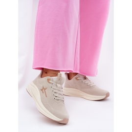 Big Star Tenisice sportske cipele ženska velika zvijezda rr274a145 hi-poljski bež sustav 2