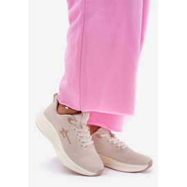 Big Star Tenisice sportske cipele ženska velika zvijezda rr274a145 hi-poljski bež sustav 1