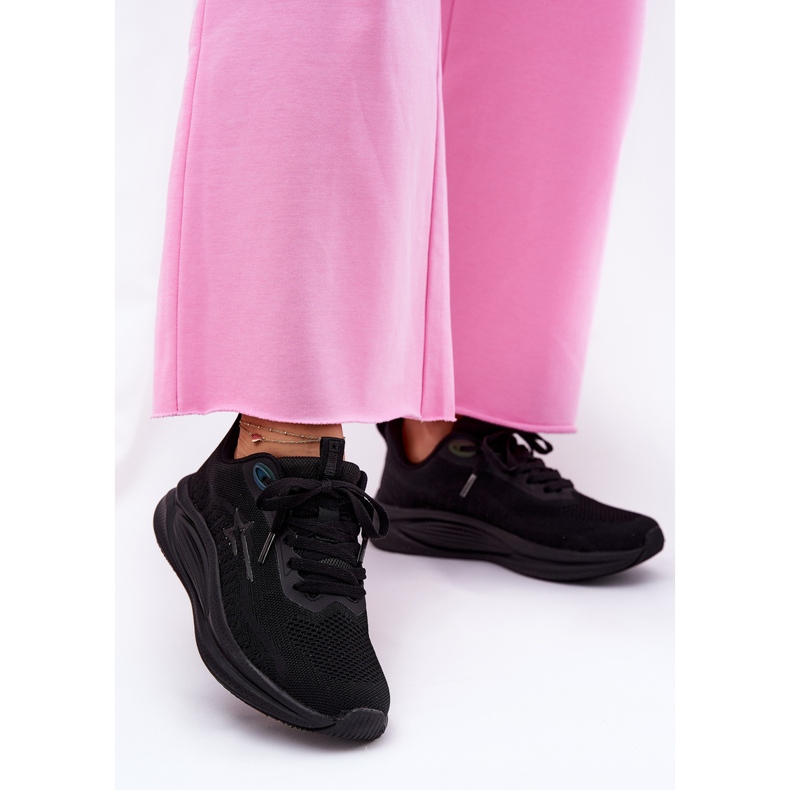 Big Star Tenisice sportske cipele ženska velika zvijezda rr274a144 hi-poljski sustav crni sustav crna 2