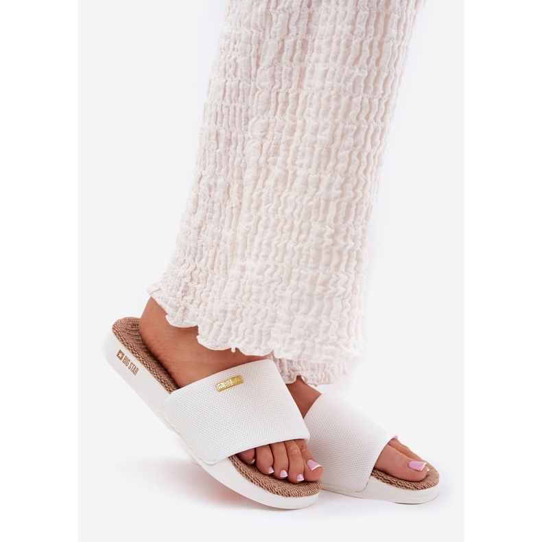 Ženske papuče Big Star RR274A103 White bijela 1