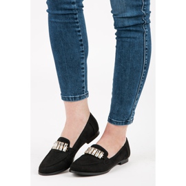 Vices Cipele od antilopa s ukrasom crno 1