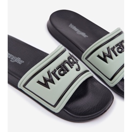 Wrangler Averell Slider Men Low 20251042.52d muške papuče svijetlozelene zelene zelena 2