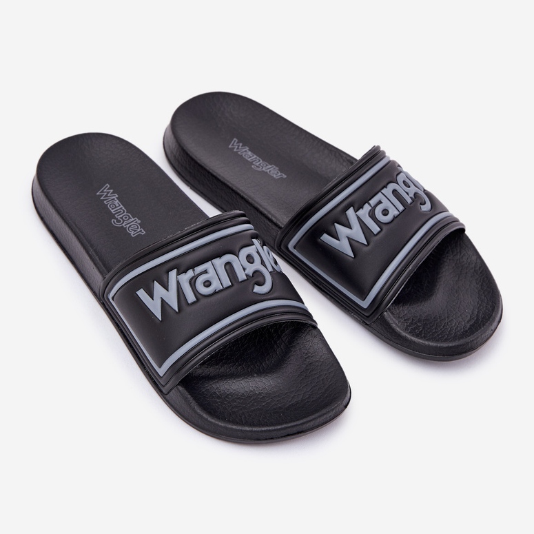 Wrangler Averell Slider Men Low 20251042.25y Muške papuče crne crne crna 1