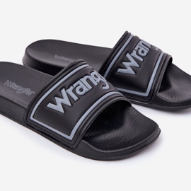 Wrangler Averell Slider Men Low 20251042.25y Muške papuče crne crne crna 2