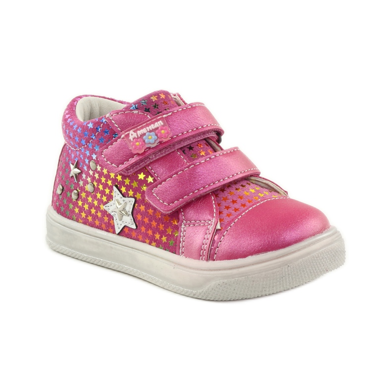 American Club Udobne sportske cipele sa zvjezdicom American 703925 ružičasta 1