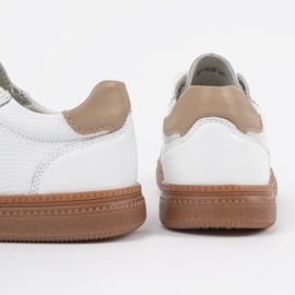 Bijele tenisice ženske kože Sergio Leone bijela 1