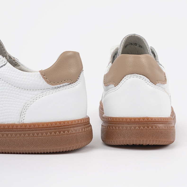 Bijele tenisice ženske kože Sergio Leone bijela 1