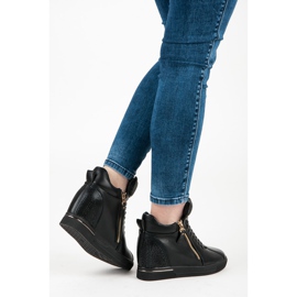 Crne tenisice sa patentnim zatvaračem crno 2