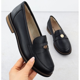 Cambell Ženske kožne cipele crna Camell 00664 crno 1