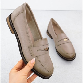 Cambell Kožne cipele, ženski bež camell 00664 1