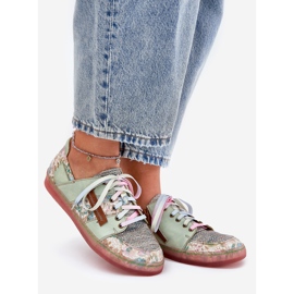 Ženske kožne cipele Maciejka 06791-09 svijetlozelena 1