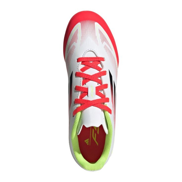 Adidas F50 Club TF IE3732 Bijele nogometne cipele bijela 4