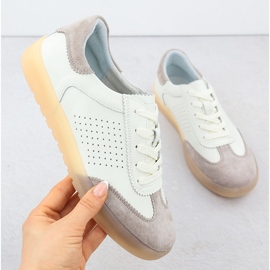 Filippo 6745 kožne kožne cipele bež 1