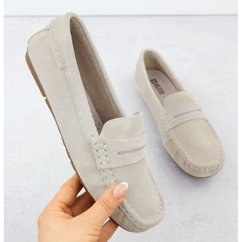 Ženske kožne lomace Big Star RR274947 bež 1