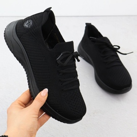 Ženske sive Vinceza 17366 Ženske sportske cipele crno 1