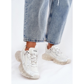 Ženske kožne tenisice GOE RR2N4083 BEIGE bež 2