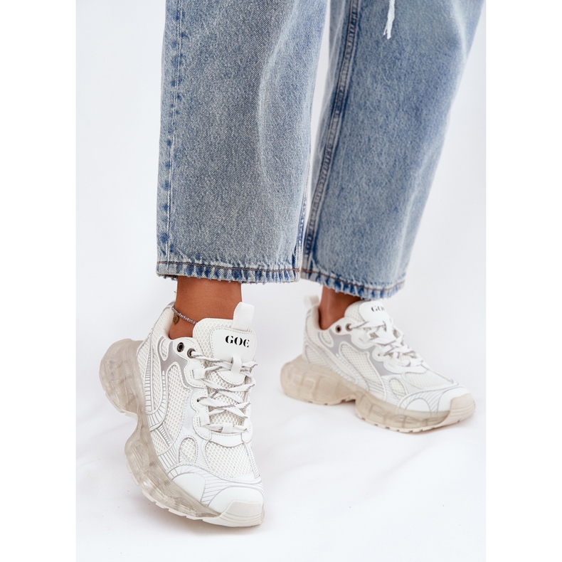 Ženske kožne tenisice GOE RR2N4083 BEIGE bež 2