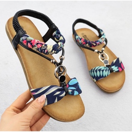 Ženske udobne sandale I Slip -Up Navy Blue Artiker 56C1276 plava 1