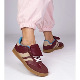 Burgundske tenisice ženske sportske tenisice crvena 1