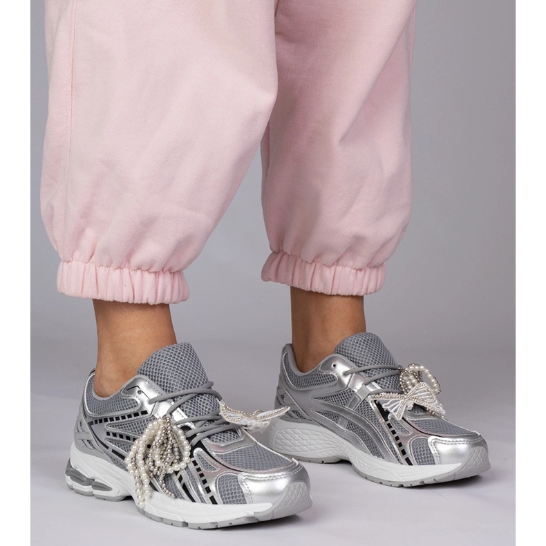 Srebrne tenisice s odvojivim ukrasima srebro 1