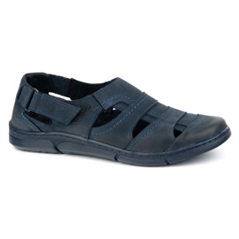 Olivier Muške kožne cipele 54kz Lagana mornarsko plava za ljeto 1