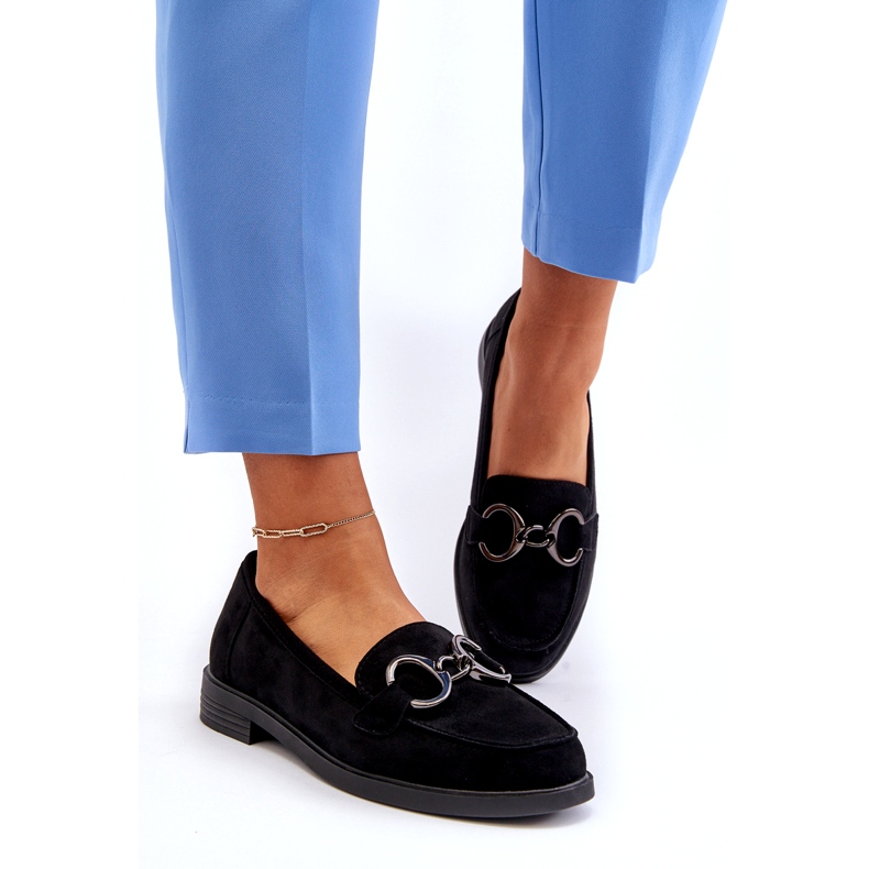 Vinceza Ženski odlagališta s ukrasom s crnom kožnom umetnicom 2