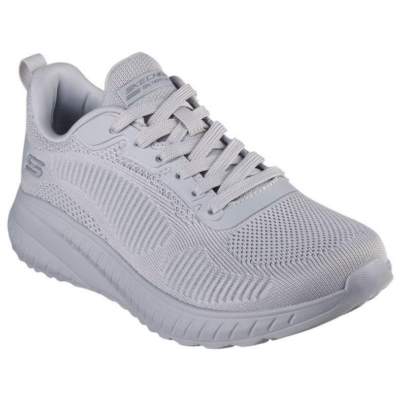 Skechers Bobs Sport Squad Chaos Cipele - Lice Off 117209 LTGY siva 1