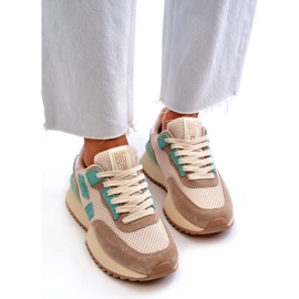 Big Star Ženske sportske tenisice Velika zvijezda NN274973 Bež 4