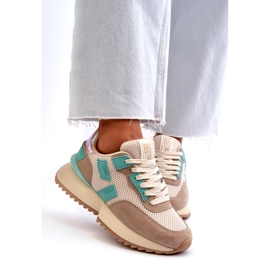 Big Star Ženske sportske tenisice Velika zvijezda NN274973 Bež 3