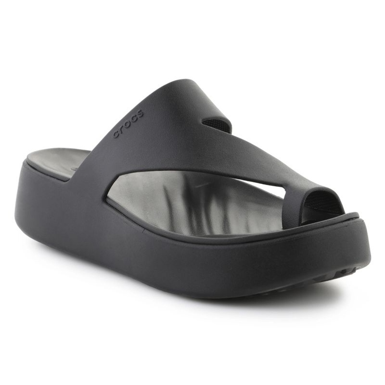 Flip-flops Crocs Wetaway Platform Toe petlja 210834-001 crna 1