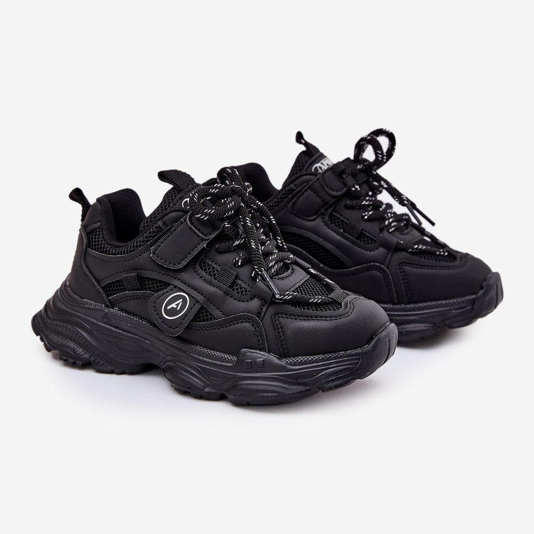 Dječje tenisice na crnoj platformi 1