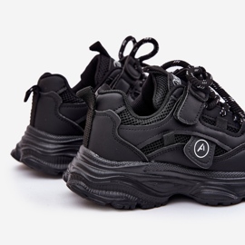 Dječje tenisice na crnoj platformi 2