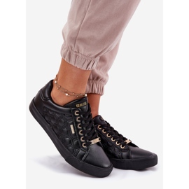 Ženske tenisice s eko kožom Big Star RR274323 crna crno 1