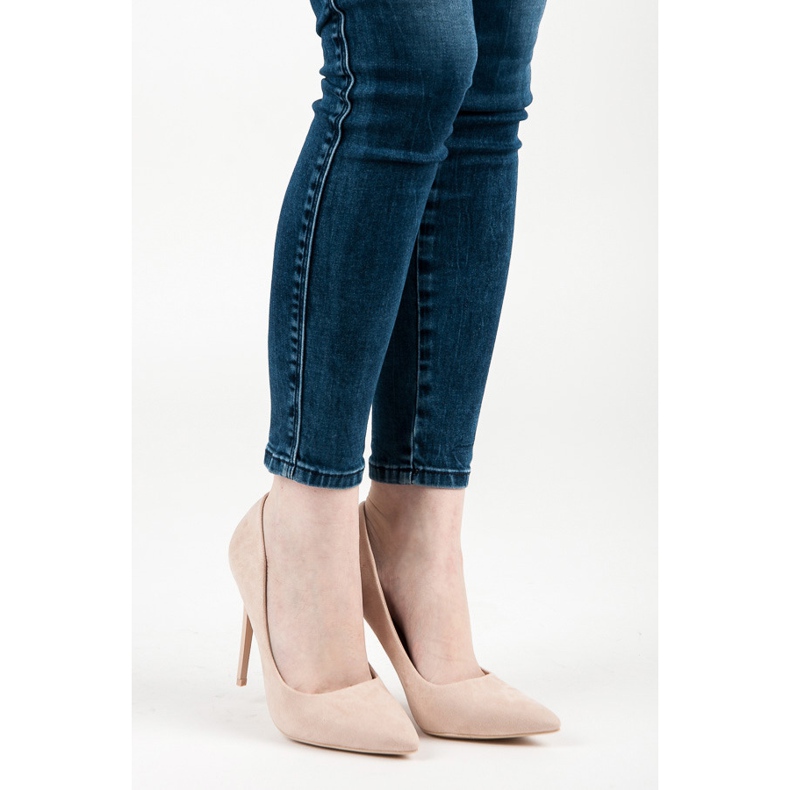 Seastar Bež visoke potpetice 1