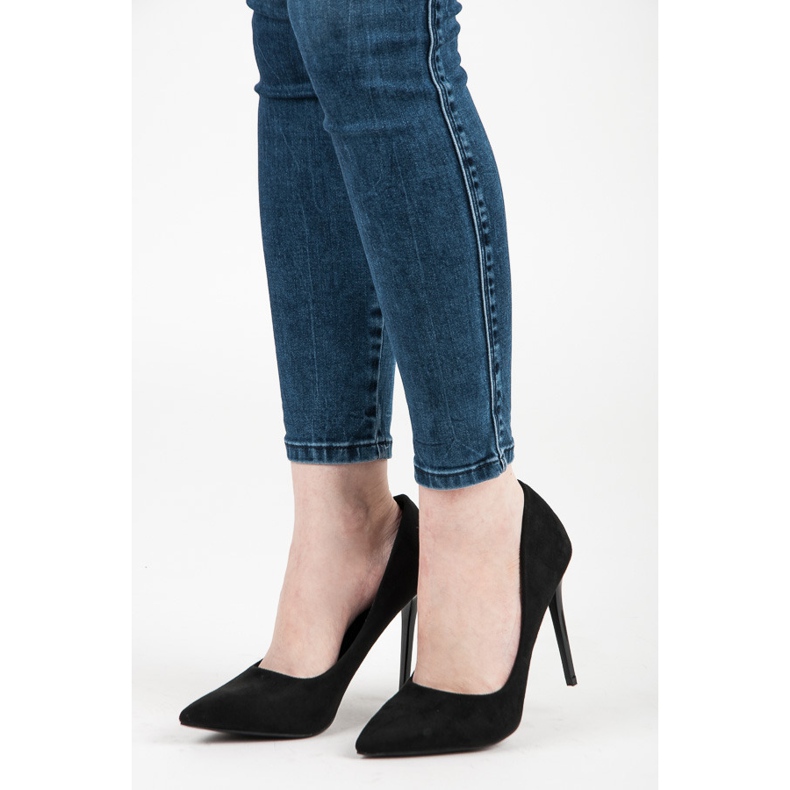 Seastar Crne visoke potpetice crno 1