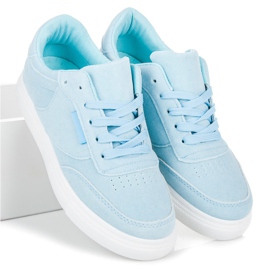 Tenisice na platformi plava 2