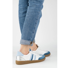 Ženske kožne tenisice Olivier N1234S2 bijela 1